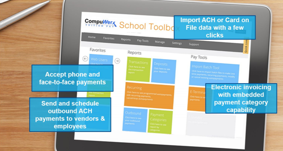 Manage online payment plans directly from the student portal!
