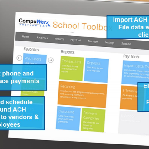 Manage online payment plans directly from the student portal!